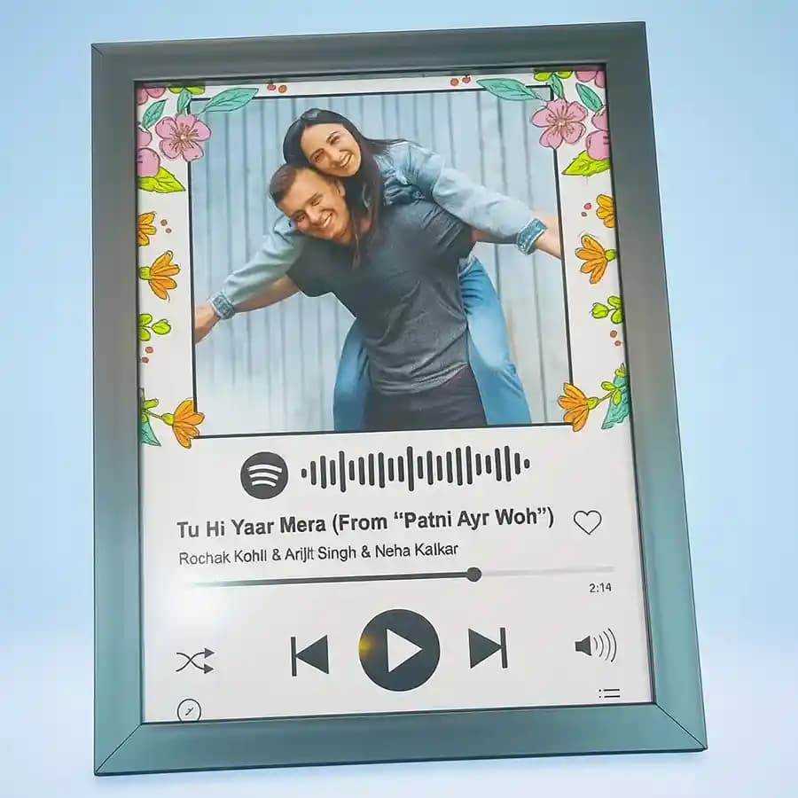 Wonderful Personalized Music Photo Frame