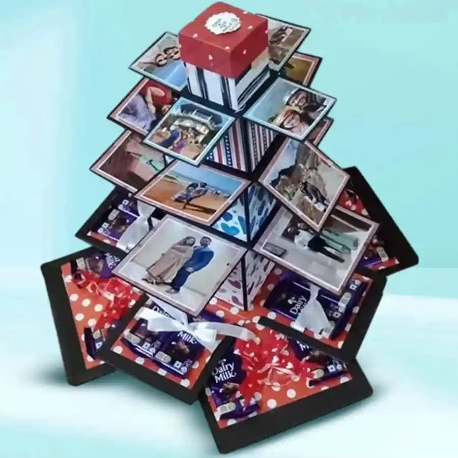 Personalized 7 Layer Burj Khalifa