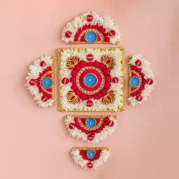 Decorative Gajra Rangoli Gift Set 1
