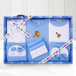 Exclusive Cotton Clothes Gift Set for New Born Boy 1
