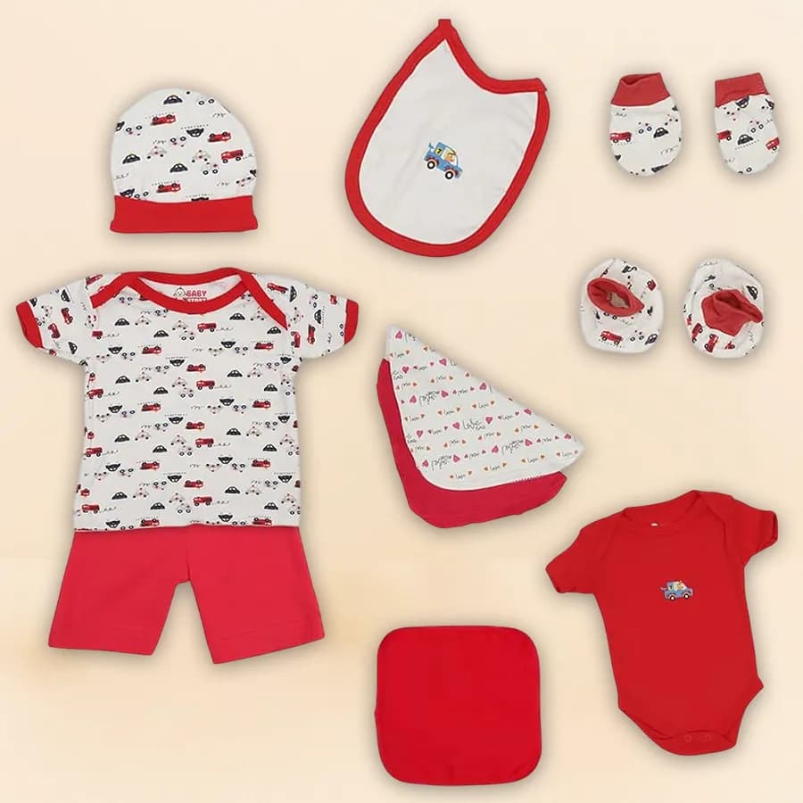 Outstanding Gift Set of Cotton Clothes for Babies