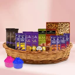 Precious Occasional Chocolate Hamper Basket 1