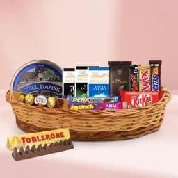 Wonderful Party Special Chocolate Hamper Basket 1
