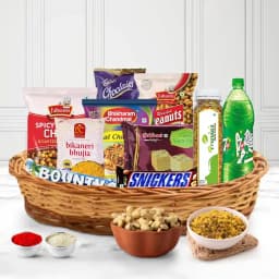 Lovely Bhai Dooj Bountiful Party Hamper Roli Teeka n Chawal 1