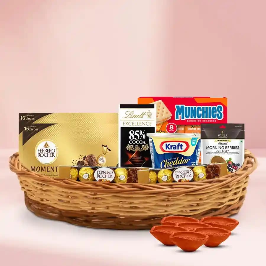 Delicious Chocolate N Cheesy Delight with Diyas