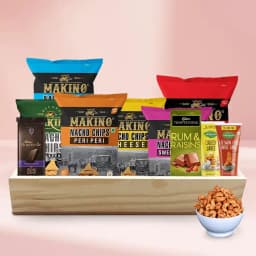 Captivating Gourmet N Chocolate Delight Gift Hamper 1