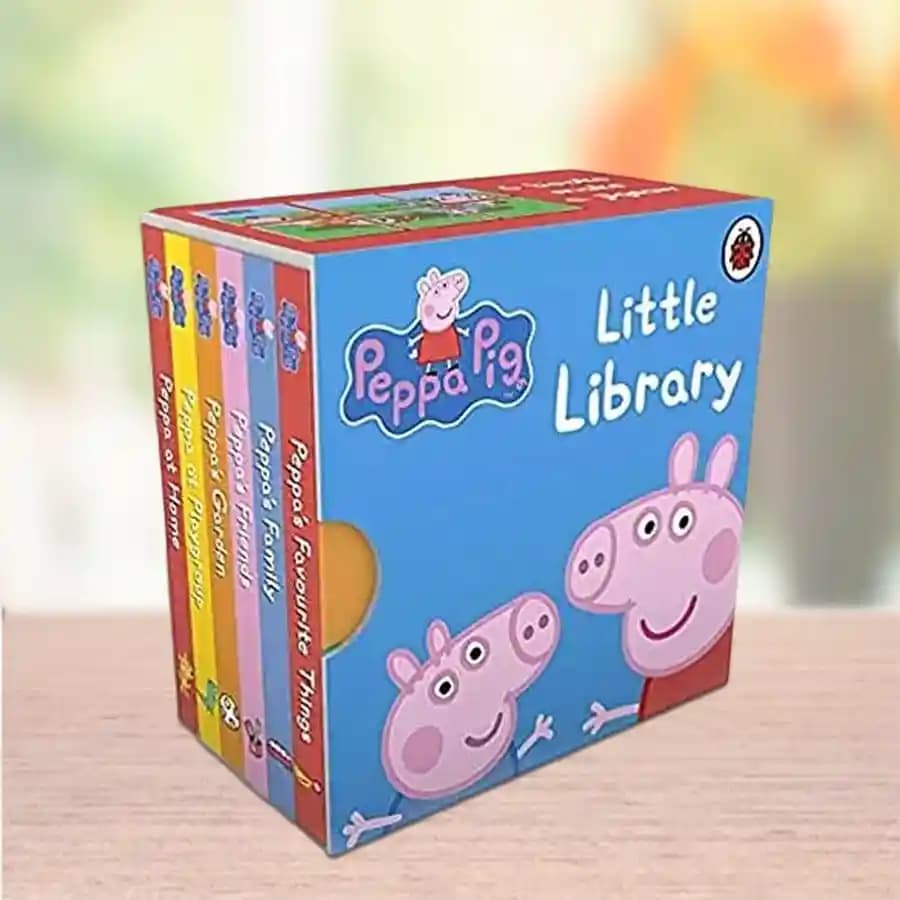 Charming Peppa Pig Little Library Treasure
