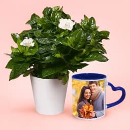 Fragrant Jasmine Bliss in Personalized Mug 1