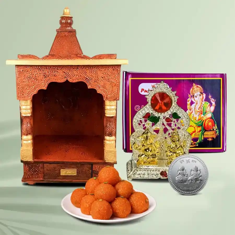 Tranquil Essence Wooden Altar Set