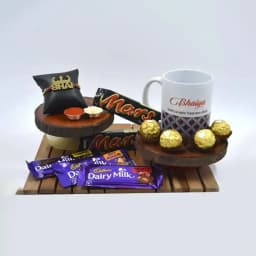 Bhai Rakhi Delight & Sweets Combo 1
