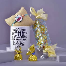 Little Brother Rakhi Combo 1