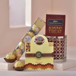 Graceful Om Bracelet Rakhi Combo 1