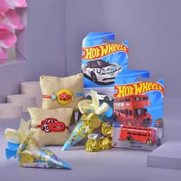 Amazing Kids Car Rakhi Hamper 1
