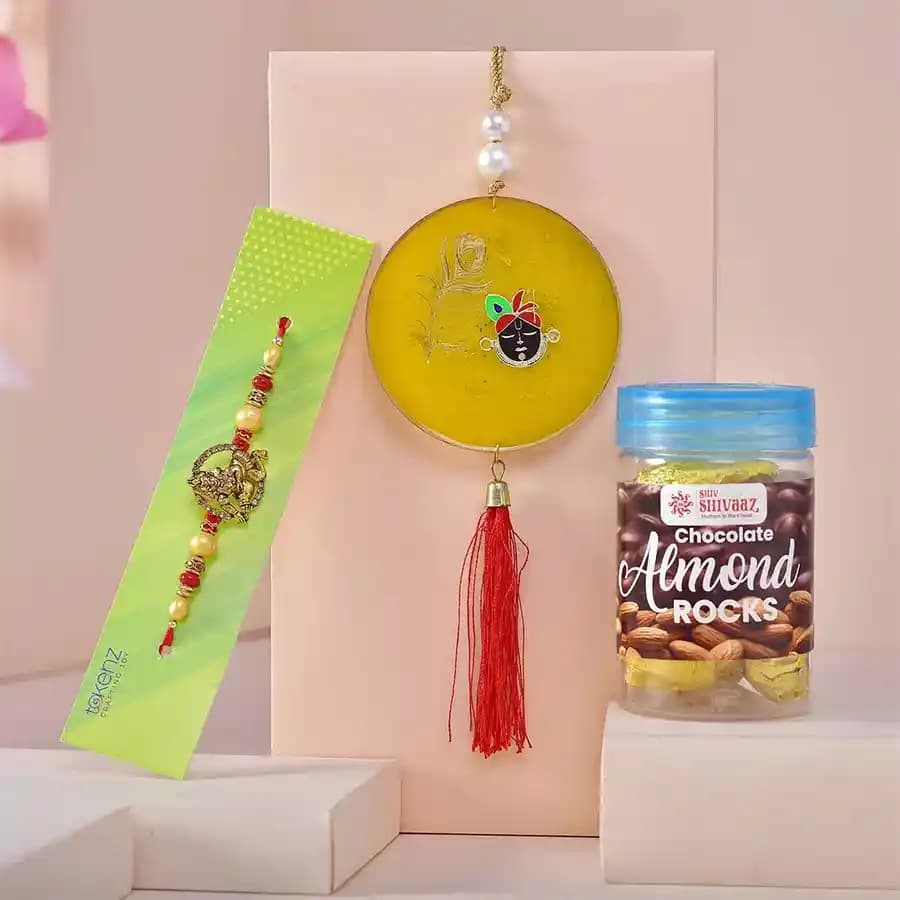 Beautiful Divine Rakhi Combo