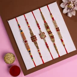 Charming AD Rakhi Set 1