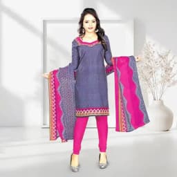 Sensational Collection of Siya Crepe N Chiffon Printed Salwar Suit 1