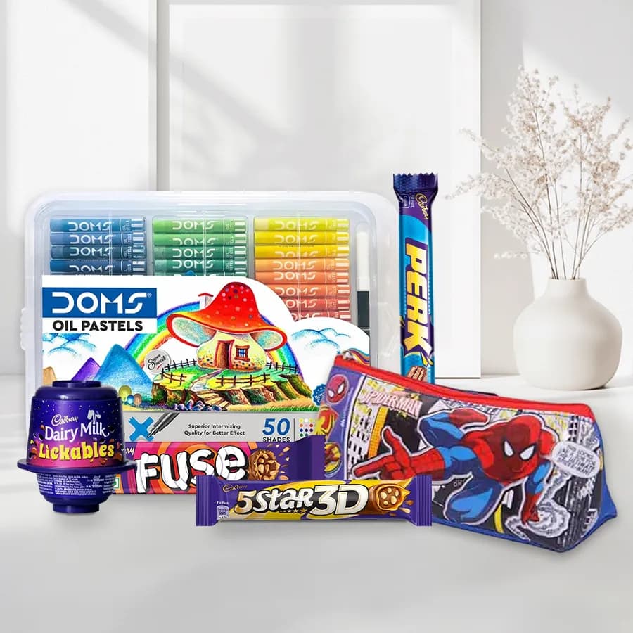 Artistic Adventures with Spiderman and Treats