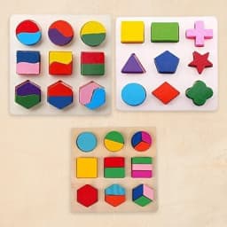 Colorful Shapes Exploration Puzzle Set 1