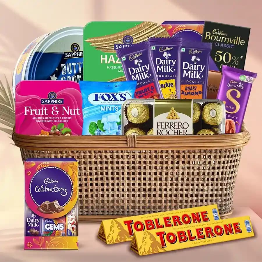 Exciting Chocolates Hamper for Brothers