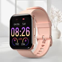 Vibrant Pink Fire-Boltt Fitness Smart Watch 1