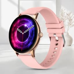 Elegant Phoenix Gold Pink Fitness Smartwatch 1
