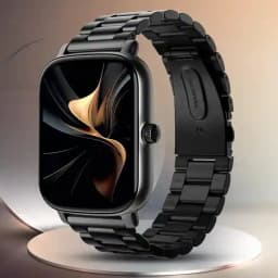 Chic Black Smartwatch Pro Edition 1