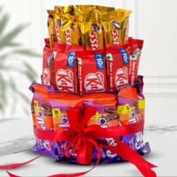 Amazing 3 Layer Arrangement of Kitkat 5 Star n Crispello 1