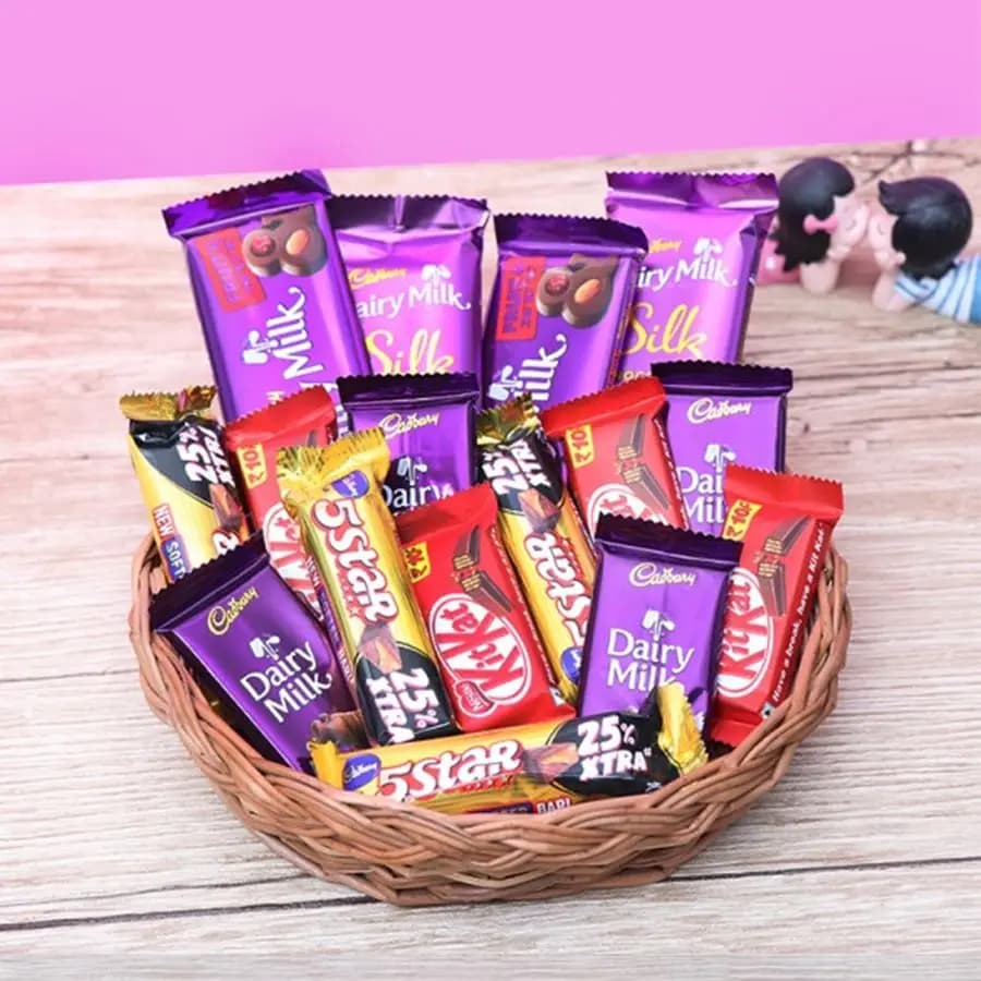 Enticing Choco Bliss Gift Basket