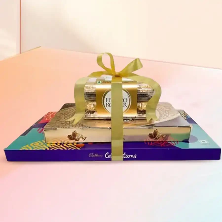 Remarkable 3 Step Chocolate Tower Gift