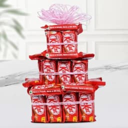 Marvelous 3 Tier Arrangement of Nestle Kitkat 1