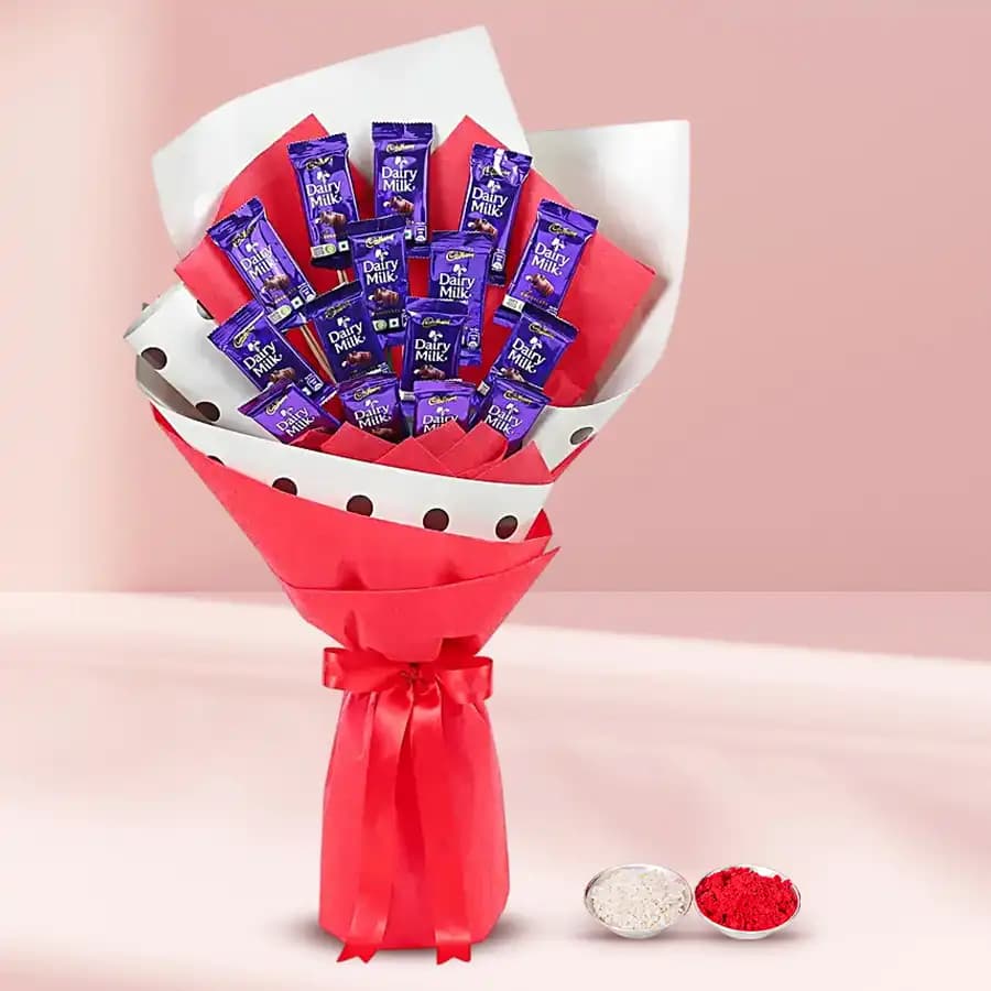 Wonderful Cadbury Dairy Milk Chocolate Bouquet