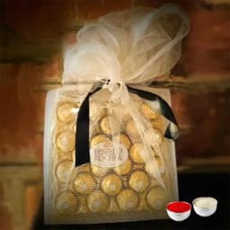 Delicious Ferrero Rocher Net Wrapped Gift 1
