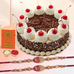 Decadent Black Forest Cake - 1 Kg 1