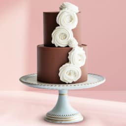 Tasty Chocolate Flavor 2 Tier Cake 1