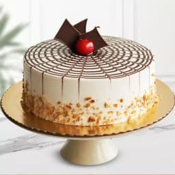 Luscious Eggless Butter Scotch Cake 1