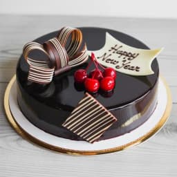Delicious Dark Chocolate Truffle Cake 1