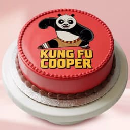 Classic Kung Fu Panda Chocolate Delight Cake 1