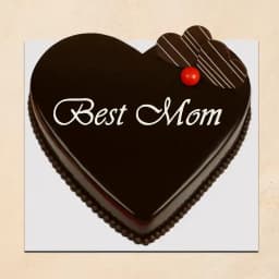 Admirable The Best Mom Cake Heart 1