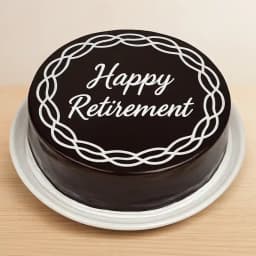 Retirement Chocolate Cake 1