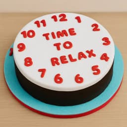 Time to Relax Farewell Cake 1