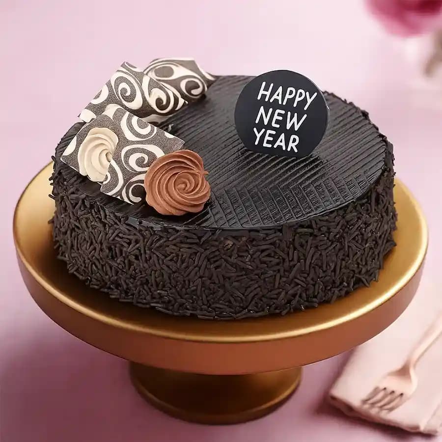 Delicious Chocolate Truffle Cake