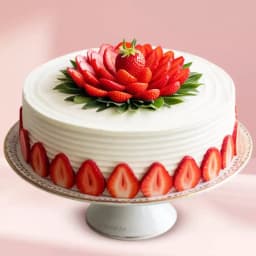 Finery of Fruits 2 Kg Strawberry Cake 1