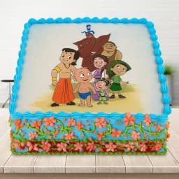 Amazing Chota Bheem Chocolate Cake 1