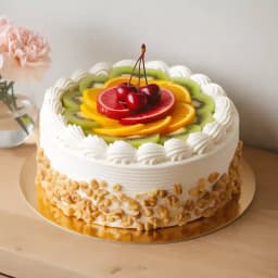 Delicious Fresh Fruit Cake 1