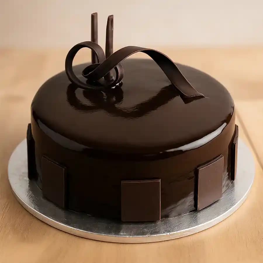 Yummy Dark Chocolate Cake from 3/4 Star Bakery