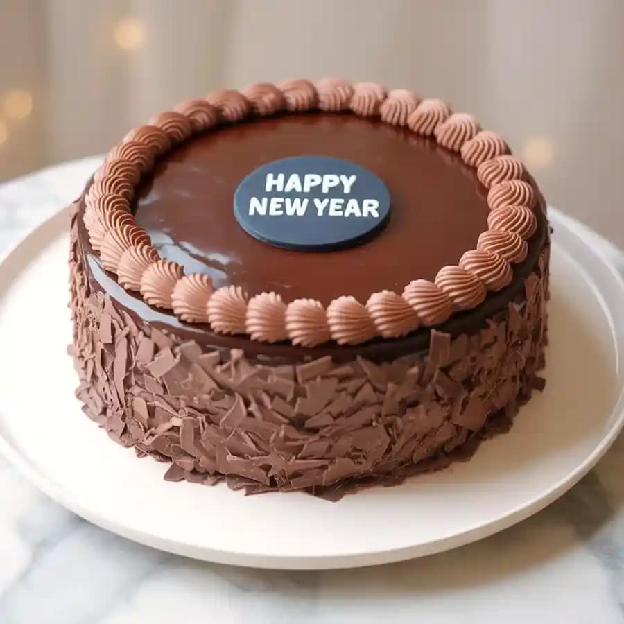 Scrumptious Eggless Chocolate Cake from 3/4 Star Bakery