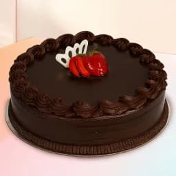 Celebration-Ready Eggless Chocolate Cake 1