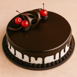 Delicious Eggless Chocolate Cake 1