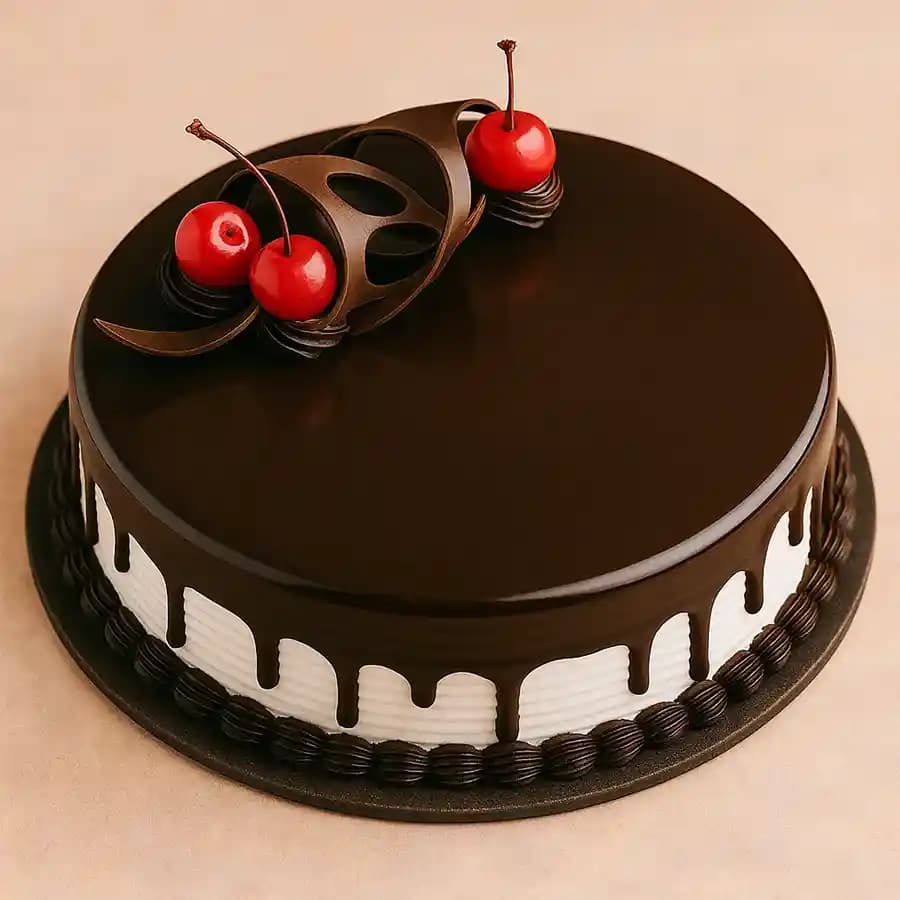 Delicious Eggless Chocolate Cake