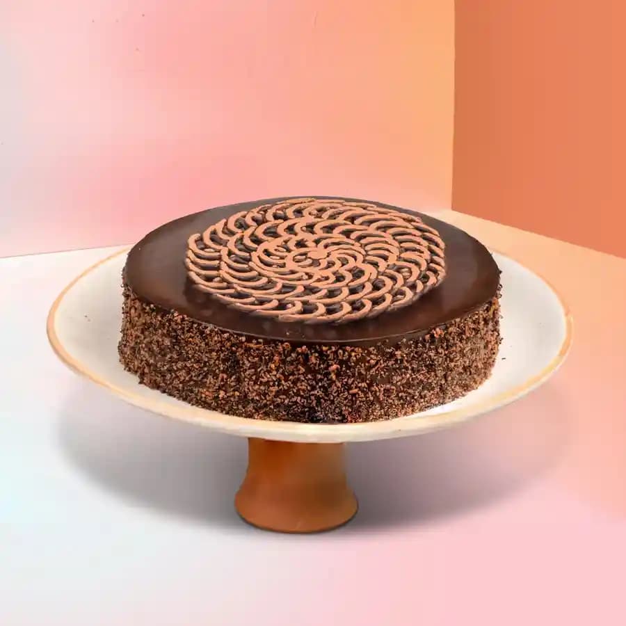 Special Eggless Chocolate Truffle Cake